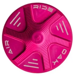OAK COMPONENTS Air Cap Fork Cap | pink