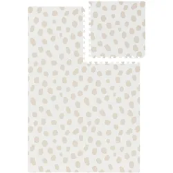 Lytte Spielmatte Savannah Beige 120x180 cm - Hochwertige Krabbelmatte, Puzzlematte aus EVA-Schaumstoff