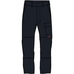 Carhartt FR Steel Multi-Norm Cargo, Workwear Hose - Schwarz - W36/L36