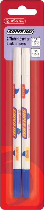 herlitz 2 SUPER HAI Tintenkiller