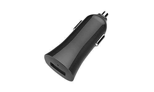 WOW USB-autolader met 1 USB-poort, 2A, zwart