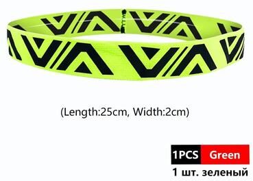 Inspired Finds Wide Breathable Sports Sweatband Headband For Running Yoga And Fitness green