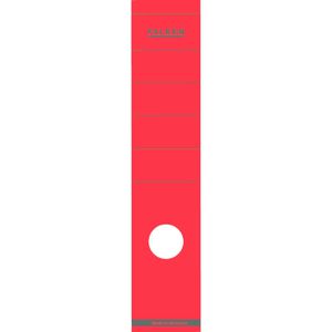 Falken Rückenschilder 11286887, rot, 60 x 290mm, selbstklebend, 10 Stück