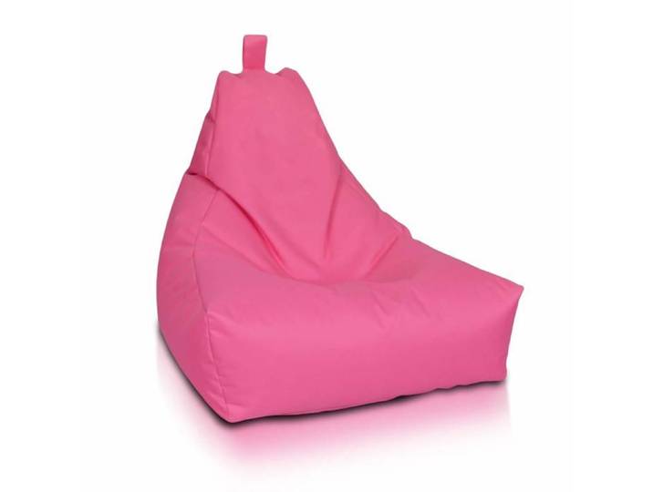 Keiko M pouf fauteuil extérieur imperméable poignée fauteuil relax salon décoration maison rose Ecopuf