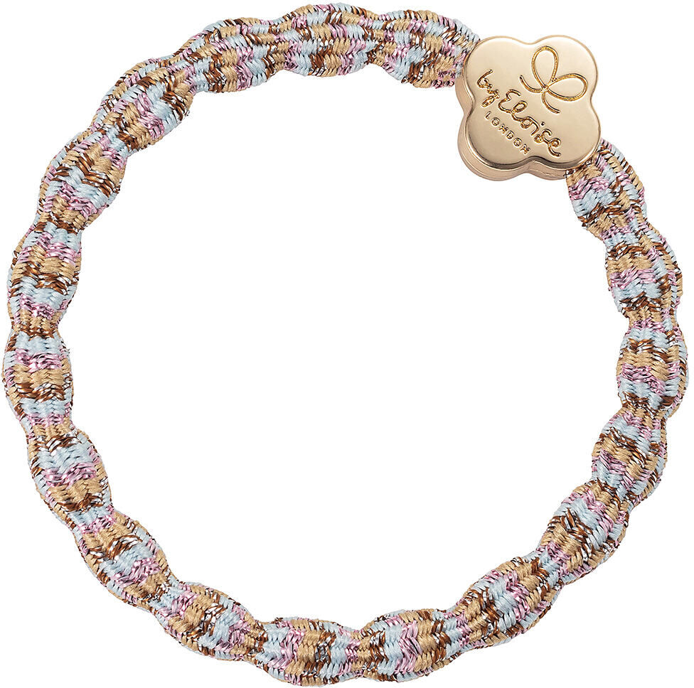 By Eloise London Metallic Gold Quatrefoil color Navy