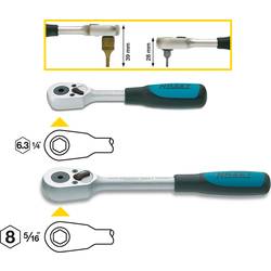 Hazet 2264-1 2264-1 Bit-Ratsche 5/16 (8 mm) 200 mm