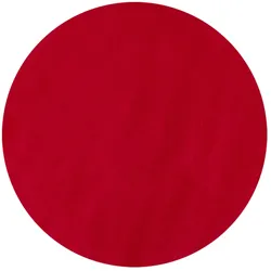 CarpetSale24 Teppich Wohnzimmer Einfarbig Rot 120 cm Rund - Waschbar Rutschfest Kurzflor Extra Weich für Wohnzimmer Schlafzimmer Jugendzimmer