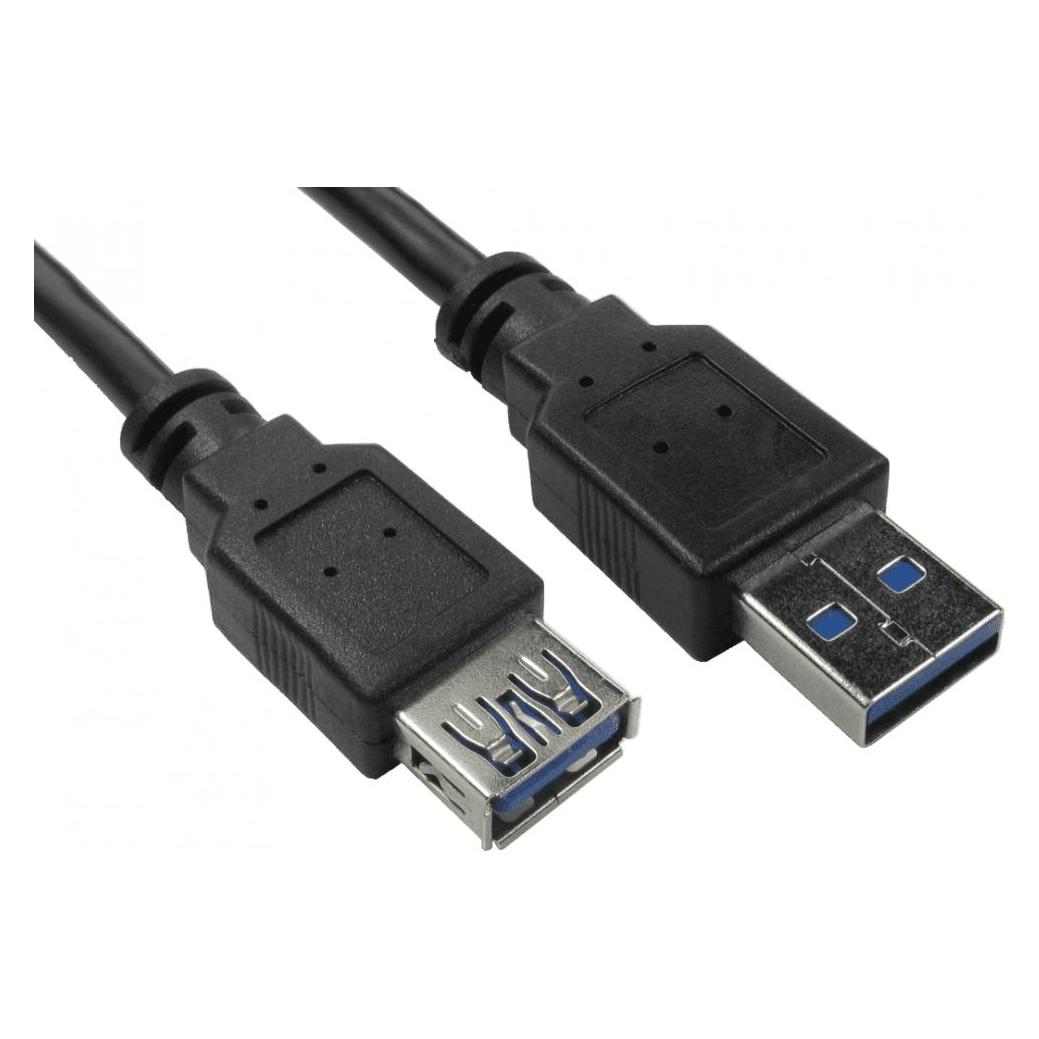 Cables Direct USB 3.0 A M - A F BLK 3M (3 m) (99CDL3-823)