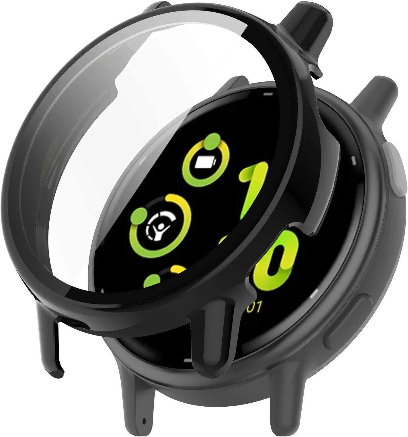 INF Hülle mit Displayschutzfolie für Garmin Vivoactive 5 Schwarz