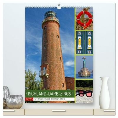 Sehnsuchtsort Fischland-Darß-Zingst (hochwertiger Premium Wandkalender 2026 DIN A2 hoch), Kunstdruck in Hochglanz