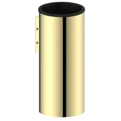 Herzbach Living Zahnbürstenhalter 30.812000.1.03 Wandmontage, PVD gold