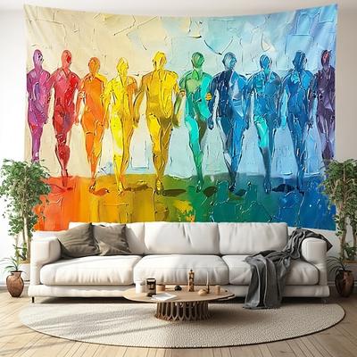 Juni Pride Monat Pride Monat LGBTQ LGBT Liebe Regenbogen Hängetapisserie Frohe Stolz Außen Deko