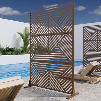 Dovelina Zodiac Metal Privacy Screen Panel
