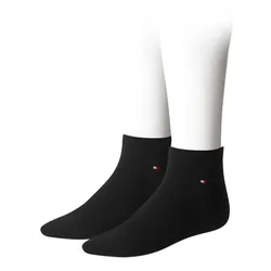 Tommy Hilfiger Herren Quarter Socken Flag - 2er Pack - jeans  (356) - 39-42