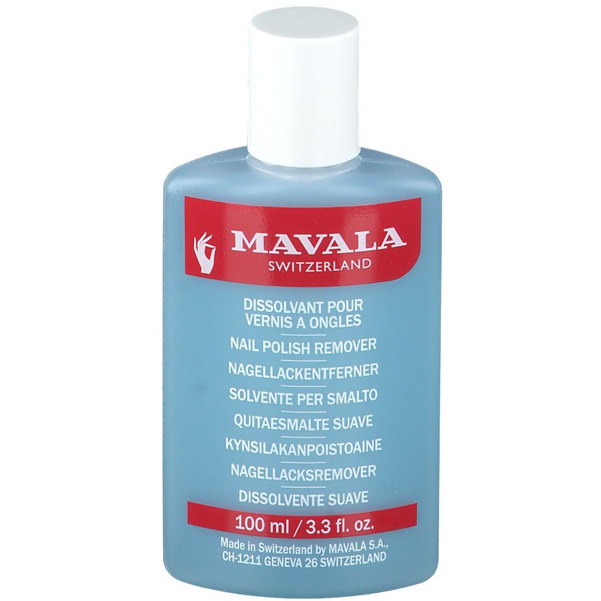 Nagellackentferner blau flüssig 100 ml Flüssigkeit