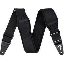 Fender Swell Neoprene Strap, 5cm, Gitarre Zubehör, Schwarz