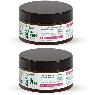 Alkmene Mein Olivenöl Feuchtigkeit intensive Creme 2x 2x200 ml