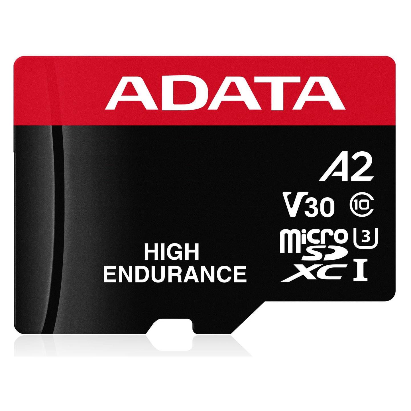 Adata High Endurance (64 GB, microSDXC, U3, UHS-I) (AUSDX64GUI3V30SHA2-RA1)