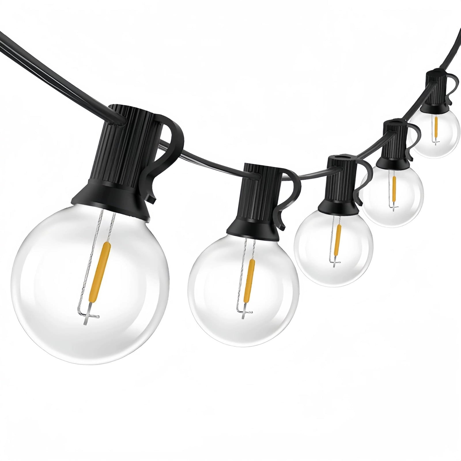 Selius Lichtsnoer voor buiten, 30m, waterdicht, warmwit