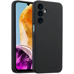 Accezz Liquid Silikoncase für das Samsung Galaxy A16 - Schwarz
