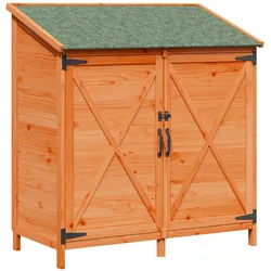 vidaXL, Gartenhaus + Gartenschrank, Gartenschuppen