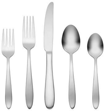 Oneida Mooncrest Satin 20 Piece Everyday Flatware Set