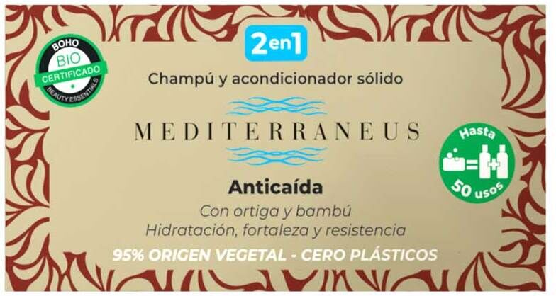 Mediterraneus Solid Anti-Hair Loss Shampoo and Conditioner 50 gr