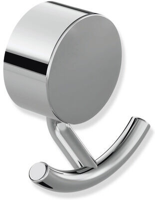 Hewi System 815 crochet double 815.90.02040 60x63x30mm, Inox chromé