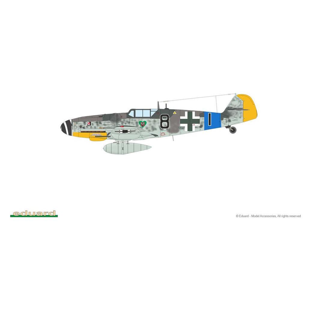 Eduard Bf 109G-6 1/72 (70159)