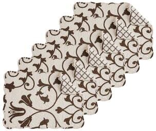 C&F Home Sophia Quilted Placemat Set 6