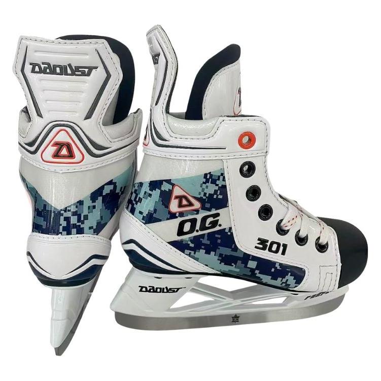 Daoust 301 BLAU CAMO SKATES YTH SZ 12 (31) (Daoust)