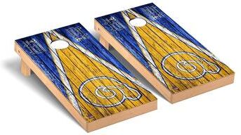 Skip's Garage Albany State Golden Rams Weathered Cornhole Board Set