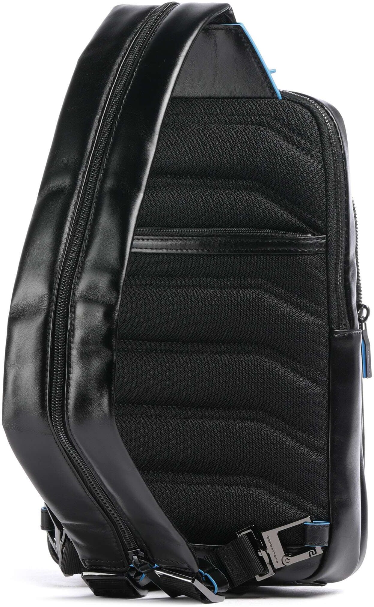 Piquadro Blue Square Slingbag, schwarz
