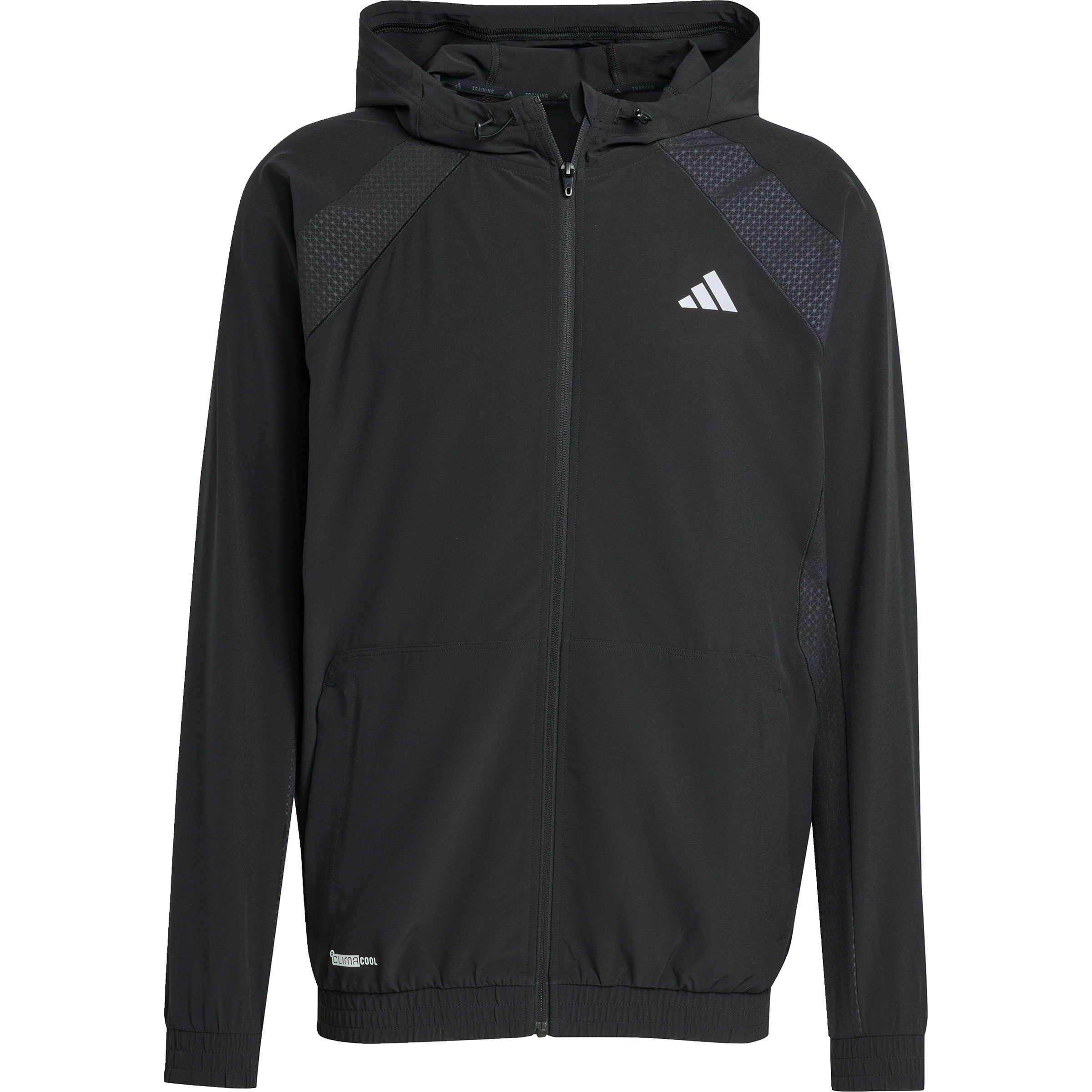 adidas Tech Track Herren Freizeitjacke, Parkas schwarz Größe S Lifestyle Elastisch
