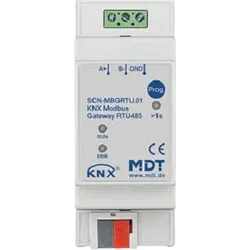 MDT KNX Modbus Gateway RTU485, 2TE, REG SCN-MBGRTU.01