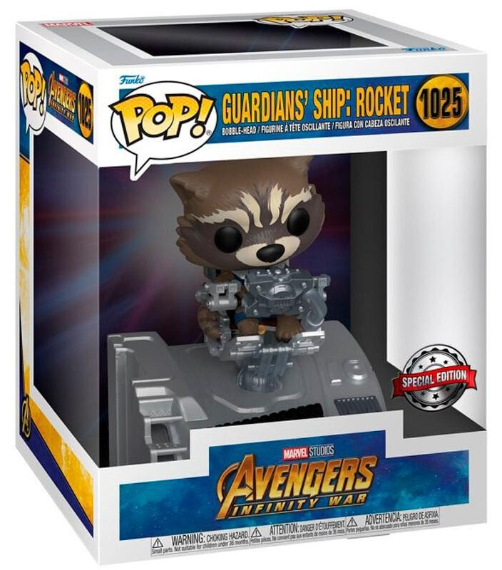 Funko POP! Deluxe Marvel Guardians of the Galaxy Guardians-schip met Rocket Exclusief
