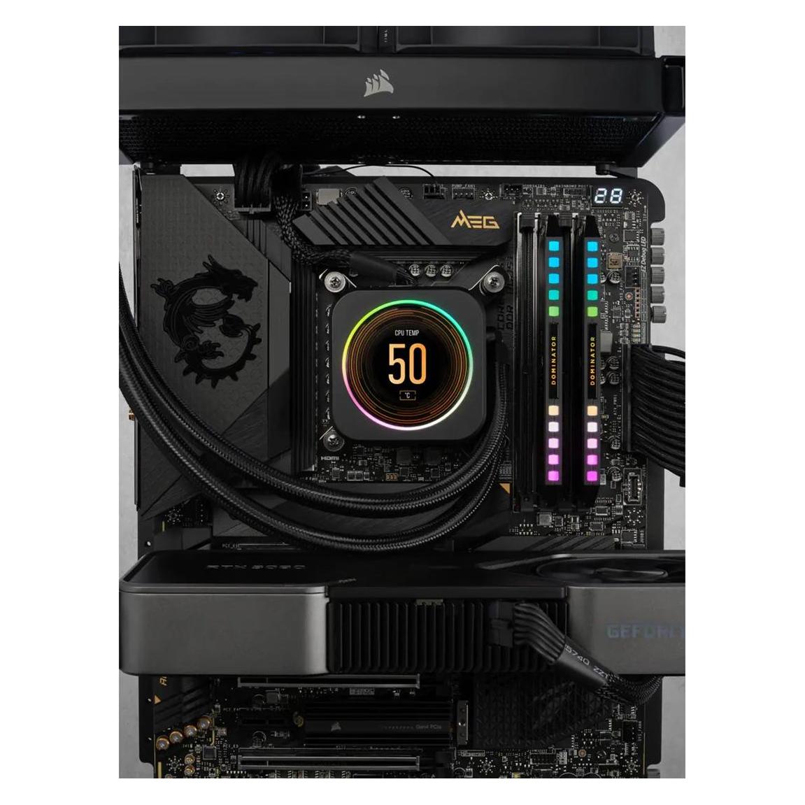 Corsair Dominator Platinum RGB (2 x 32GB, 5600 MHz, DDR5-RAM, DIMM) (CMT64GX5M2B5600C40)