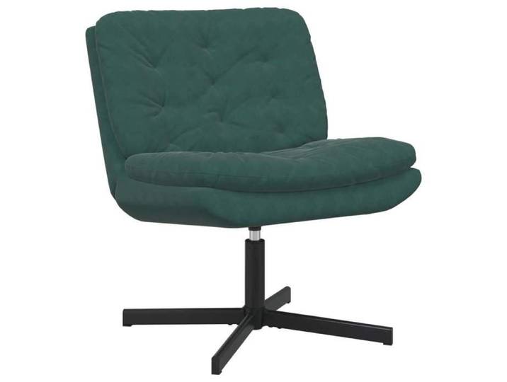 SALE 2026 Fauteuil relaxant pivotant - moderne-design - velours - vert foncé - 63x75x76 cm 435cut66f9353