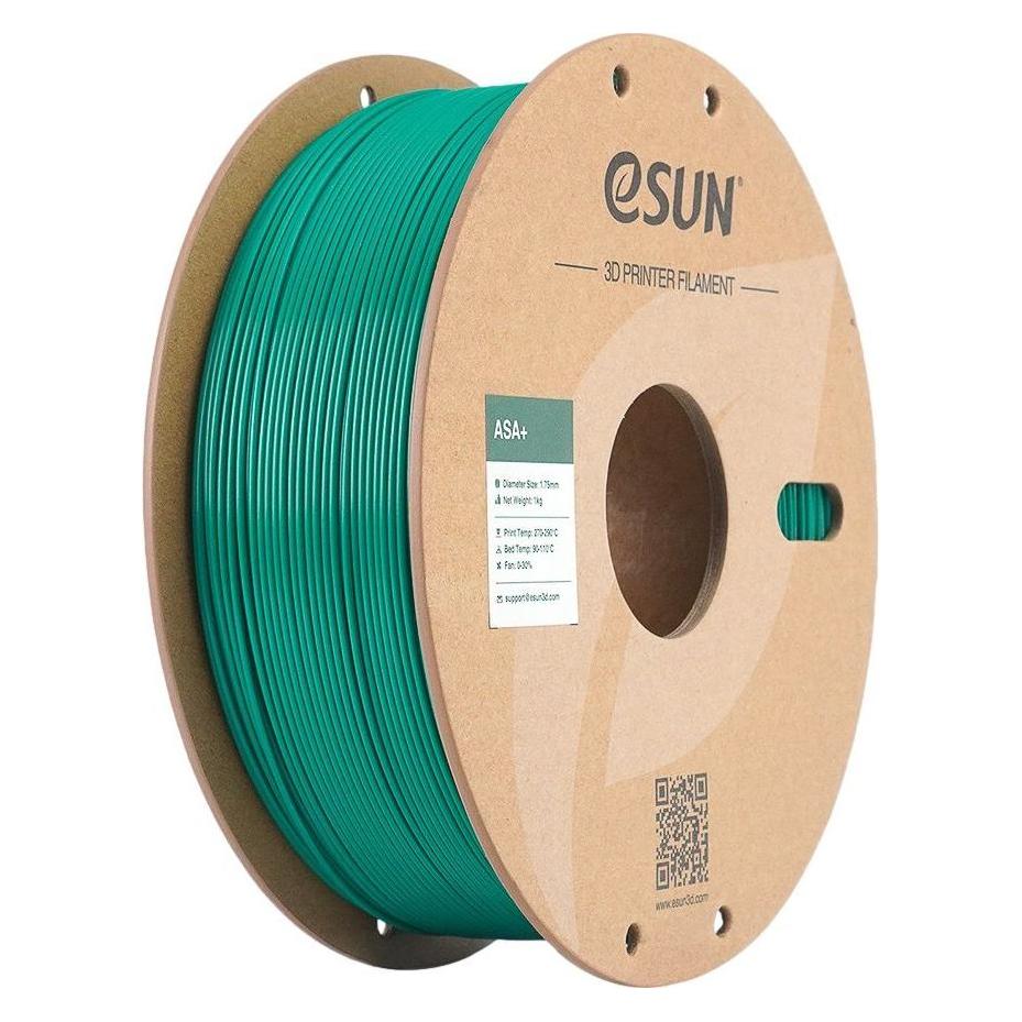 eSUN ASA+ 1,75mm GREEN 1kg (ASA, 1000 g, 1.75 mm) (ASA+P175G1)