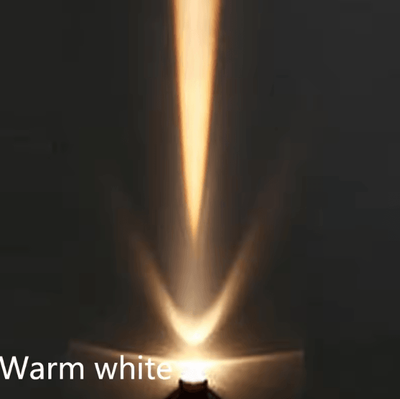 Uplift Curations Outdoor LED Wall Spotlight Waterproof AC110V 220V Colored Beam Landscape Lighting warm White 5w
