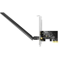 Cudy AC650 Wireless Dual-Band PCI-E Adapter, WE650 1.0 (Mini PCI Express), Netzwerkkarte, Schwarz