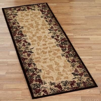 United "Beaujolais II Runner Rug Beige, 2'7"" x 7'6"", Beige"