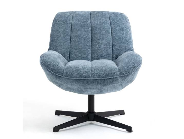 Fauteuil pivotant bleu