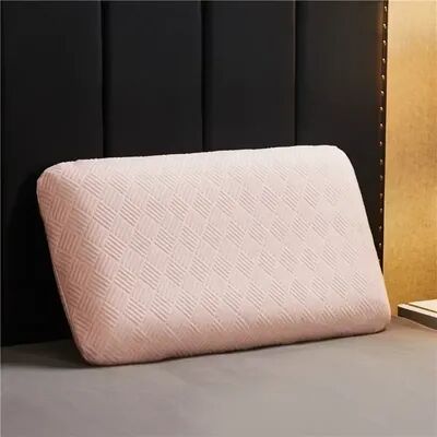 StayWell Natural Latex Pillow For Neck Pain Relieve, Comfortable Sleep Orthopedic Pillows, Breathable Cervical Health Care Pilloe pink 70x40cm 50d