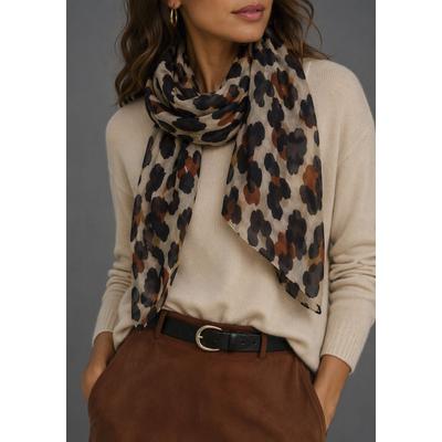 Ledergürtel LAURA SCOTT, Damen, Gr. 105, schwarz, Rindsleder, glänzend, unifarben, Gürtel Ledergürtel, mit goldfarbender runder Schnalle - NEW