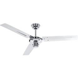 CasaFan TRISTAR-Z 120 CH Flügel Chrom Deckenventilator 59 W (Ø x H) 122 cm x 270 mm Chrom Winterbetrieb 312011