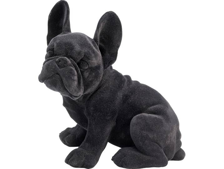Dekofigur KARE DESIGN Deko Figur Waiting for Treats 25cm , schwarz, B:22cm H:24,5cm T:17,5cm, Polyresin, Dekofiguren, Dekofigur