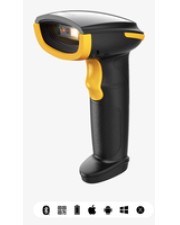 Inateck Barcodescanner 23 black[BCST-23_black] Barcode-Scanner Bluetooth (BCST-23_BLACK)