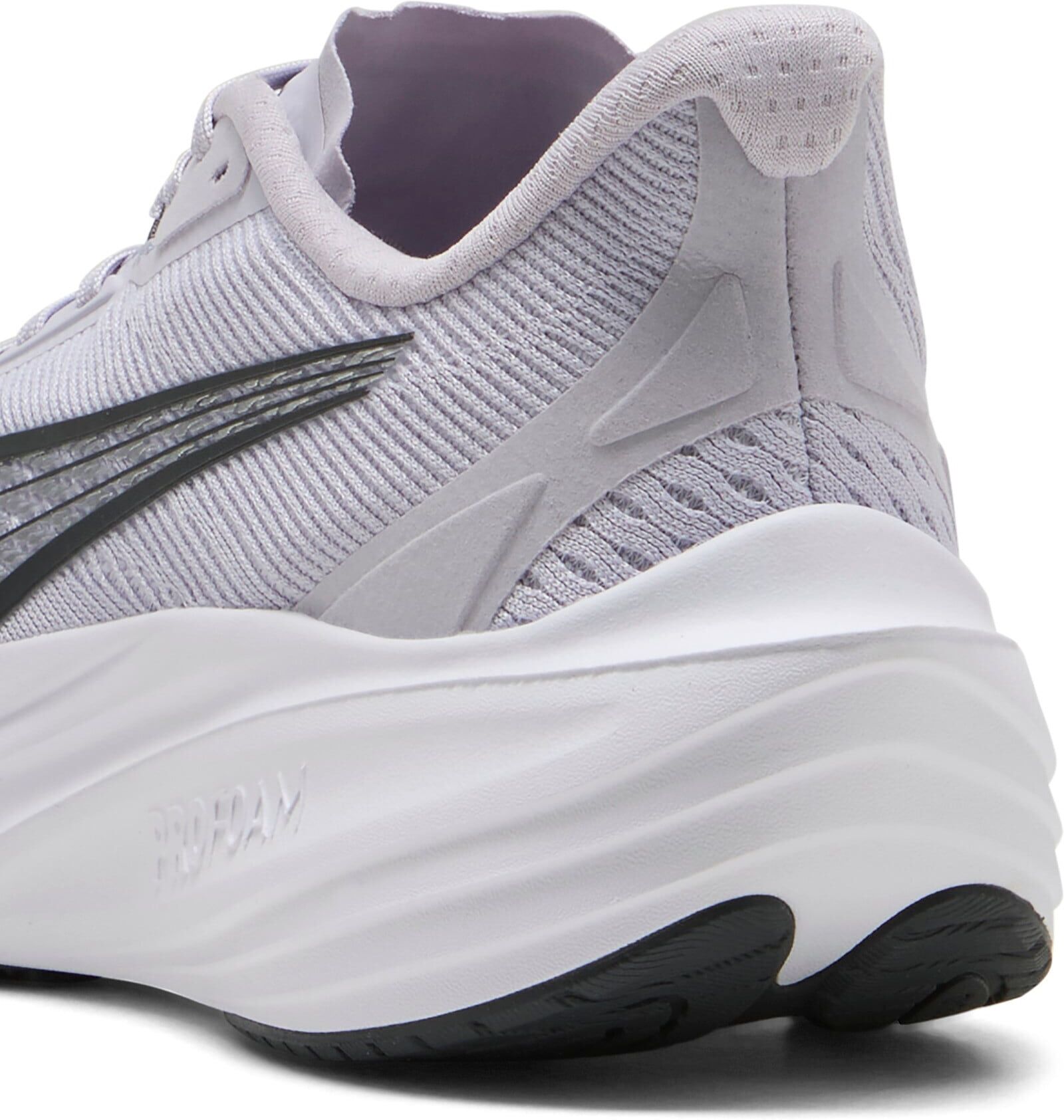 Laufschuh PUMA "DARTER PRO", Damen, Gr. 37, Textil, weiß (lila crush, dusky gray, puma weiß), Schuhe Laufschuh, mit reaktionsfreudiger PROFOAM Dämpfung