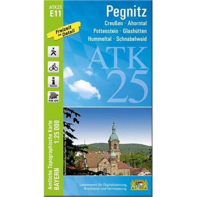 ATK25-E11 Pegnitz (Amtliche Topographische Karte 1:25000), Sonstige von , Landesamt für Digitalisierung, Breitband und Vermessung, Bayern,